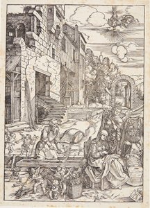 A Sagrada Família no Egito de Albrecht Dürer