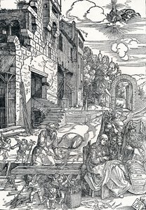 A Sagrada Família no Egito, c1501-1502, 1906 de Albrecht Dürer