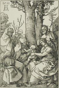 A Sagrada Família com Joaquim e Santa Ana de Albrecht Dürer