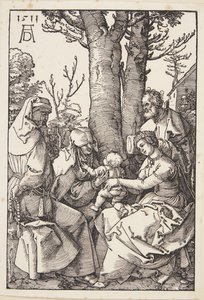 A Sagrada Família com Joaquim e Santa Ana de Albrecht Dürer