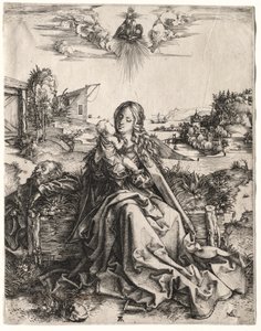 A Sagrada Família com a Borboleta. de Albrecht Dürer