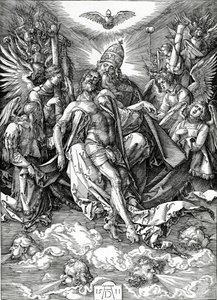 A Santíssima Trindade, 1511 de Albrecht Dürer