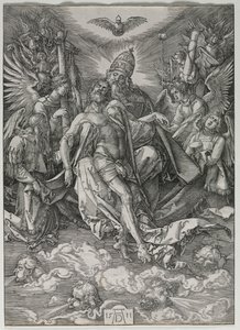 A Santíssima Trindade, 1511. de Albrecht Dürer