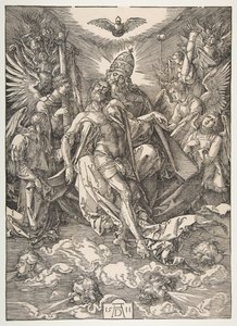 A Santíssima Trindade, 1511. de Albrecht Dürer
