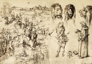 O rapto da Europa de Albrecht Dürer