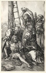 A Lamentação, 1504. de Albrecht Dürer