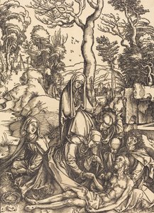 A Lamentação, c. 14981499. de Albrecht Dürer