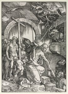 A Grande Paixão: Cristo Descendo ao Limbo, 1510. de Albrecht Dürer