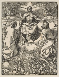 O Juízo Final, de The Small Passion, ca. 1510 de Albrecht Dürer