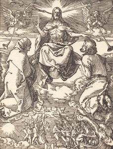 O Juízo Final, provavelmente c. 15091510. de Albrecht Dürer