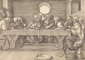 A Última Ceia, 1523. de Albrecht Dürer