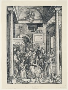 A Vida da Virgem: A glorificação da Virgem de Albrecht Dürer