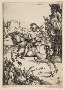 The Little Courier.nd de Albrecht Dürer