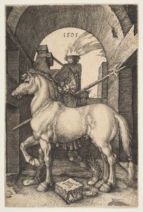 O Cavalinho, 1505. de Albrecht Dürer