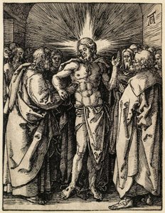 A Pequena Paixão: A incredulidade de Tomé de Albrecht Dürer