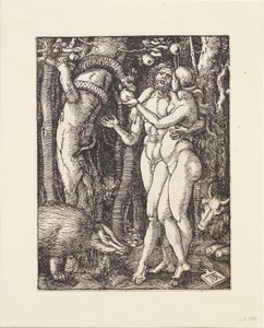 A Pequena Paixão: A queda do homem de Albrecht Dürer