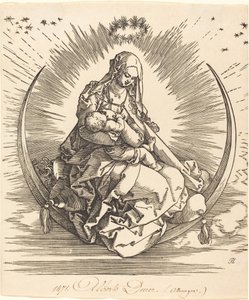 A Madona no Crescente de Albrecht Dürer
