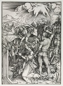 O Martírio de Santa Catarina de Alexandria de Albrecht Dürer
