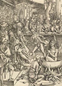 O Martírio de São João, 1498. de Albrecht Dürer