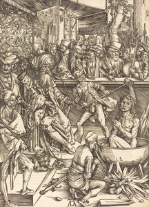 O Martírio de São João, provavelmente c. 14961498. de Albrecht Dürer