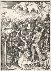 O martírio de Santa Catarina. de Albrecht Dürer
