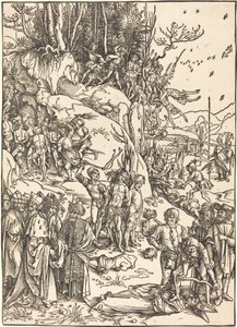 O Martírio dos Dez Mil de Albrecht Dürer