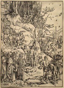 O martírio dos dez mil de Albrecht Dürer