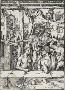 O banho dos homens de Albrecht Dürer
