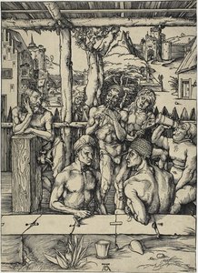 O banho dos homens de Albrecht Dürer