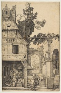 A Natividade, 1504. de Albrecht Dürer