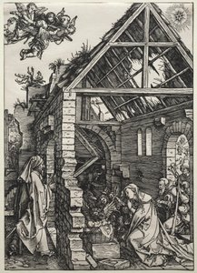 A Natividade, c. 1502-1503. de Albrecht Dürer