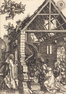 A Natividade, c. 15021504. de Albrecht Dürer