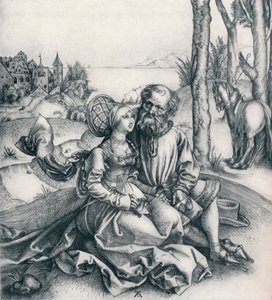 A oferta de amor, 1495 1906 de Albrecht Dürer