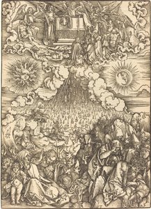 A Abertura do Quinto e Sexto Selos de Albrecht Dürer