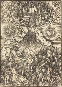 A Abertura do Quinto e Sexto Selos de Albrecht Dürer