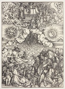 A Abertura do Quinto e Sexto Selos de Albrecht Dürer