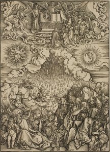 A Abertura do Quinto e Sexto Selos de Albrecht Dürer