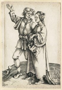O camponês e a sua mulher de Albrecht Dürer