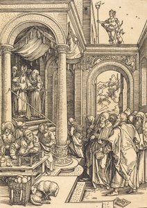 A Apresentação da Virgem no Templo, c. 15021503. de Albrecht Dürer