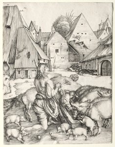 O filho pródigo de Albrecht Dürer