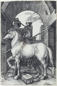 O cavalo pequeno de Albrecht Dürer