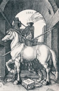 O cavalo pequeno, 1505 1906 de Albrecht Dürer