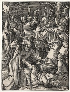 A pequena paixão: a traição de Cristo. de Albrecht Dürer