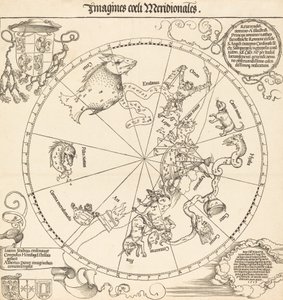 O Hemisfério Celestial Sul, 1515. de Albrecht Dürer