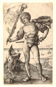 O porta-estandarte de Albrecht Dürer