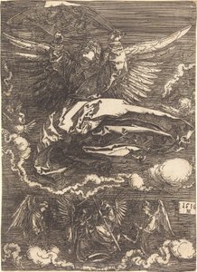 O Sudário realizado por um anjo de Albrecht Dürer