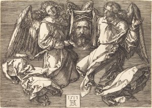 O Sudário Realizado por Dois Anjos de Albrecht Dürer