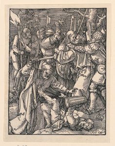 A tomada de Cristo, da série A Pequena Paixão de Albrecht Dürer