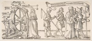 A tapeçaria em Michelfeld.nd de Albrecht Dürer