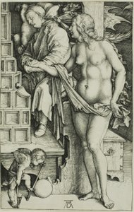 A Tentação do Preguiçoso (O Sonho do Doutor) de Albrecht Dürer